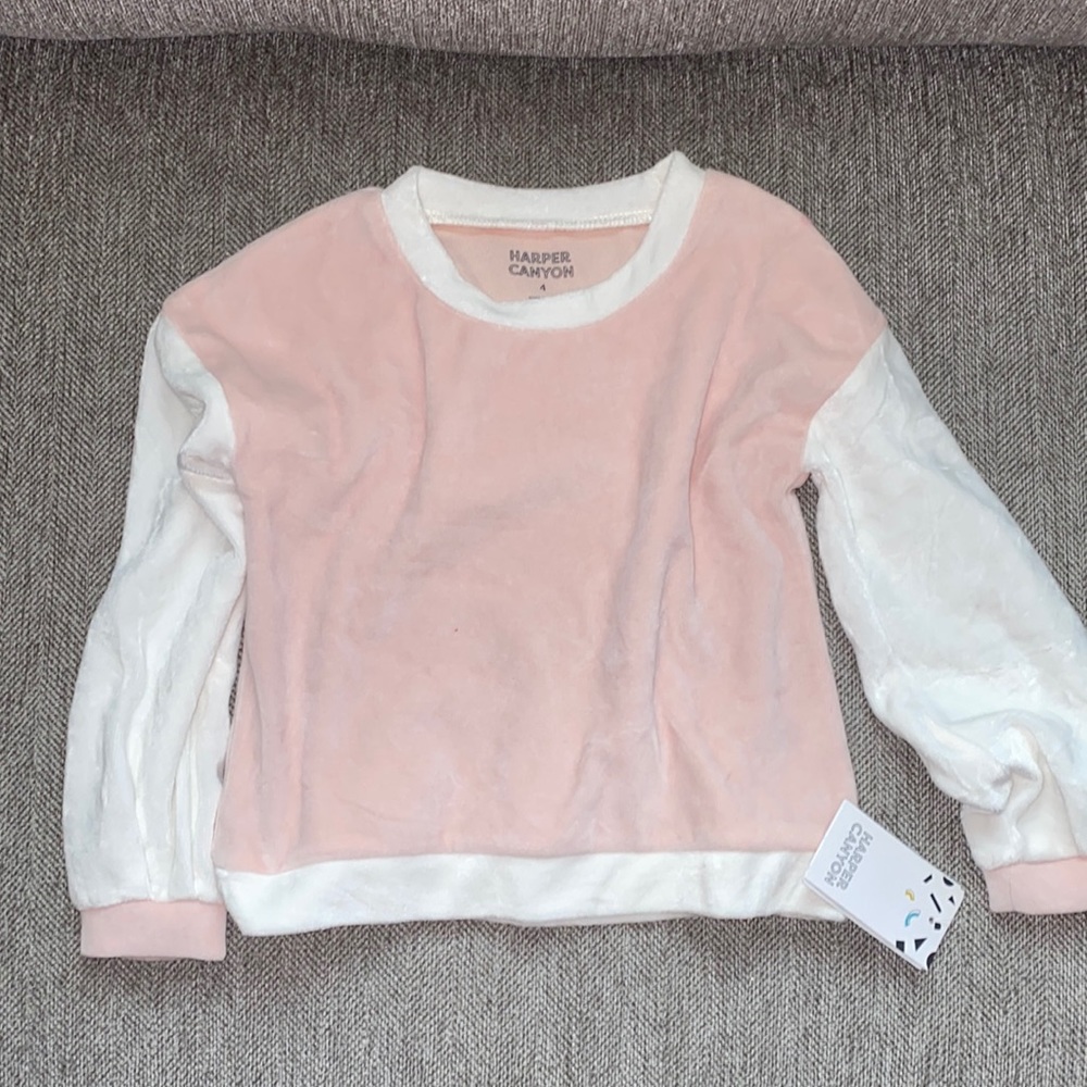 Girls Two toned sweater